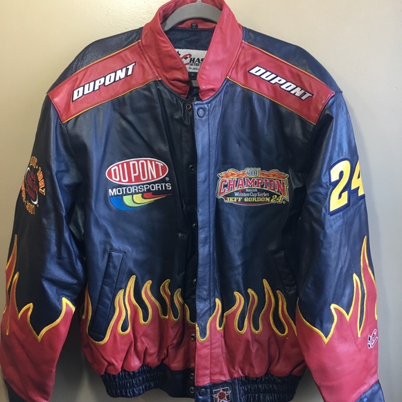 Dupont Jeff Gordon Leather Jacket 